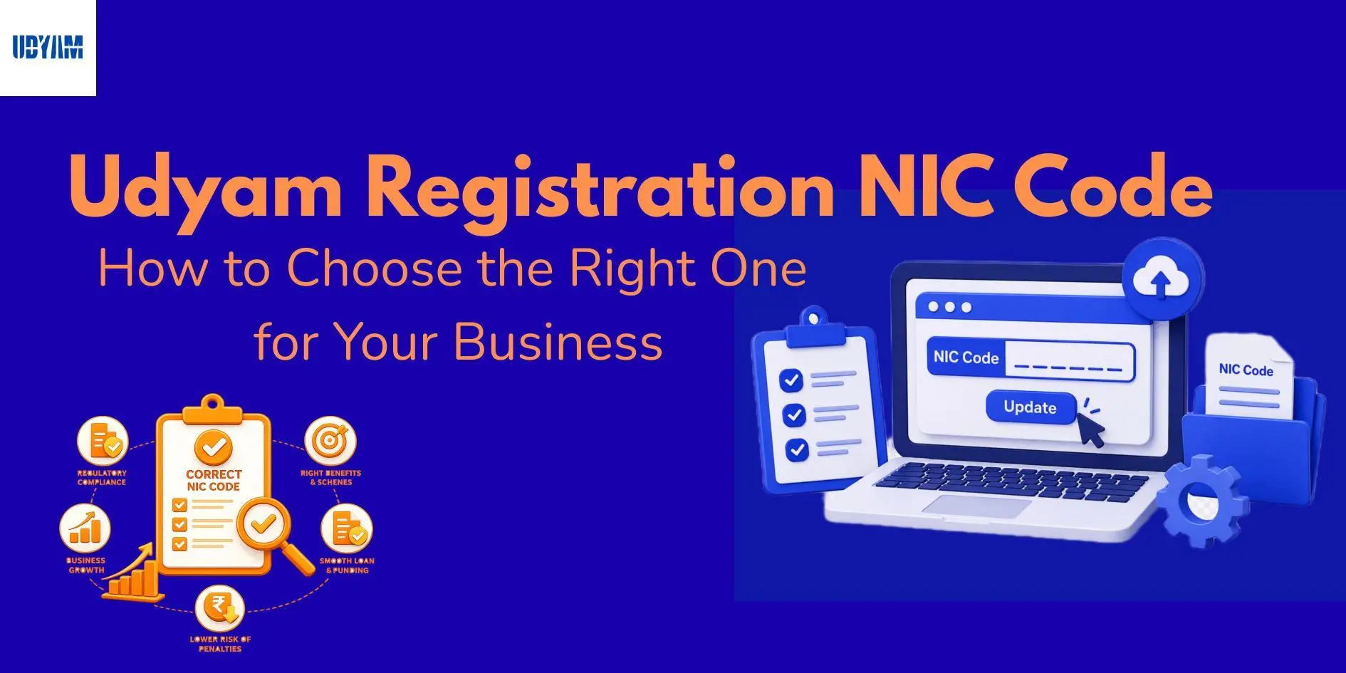 Choose Correct NIC Code for Udyam Registration